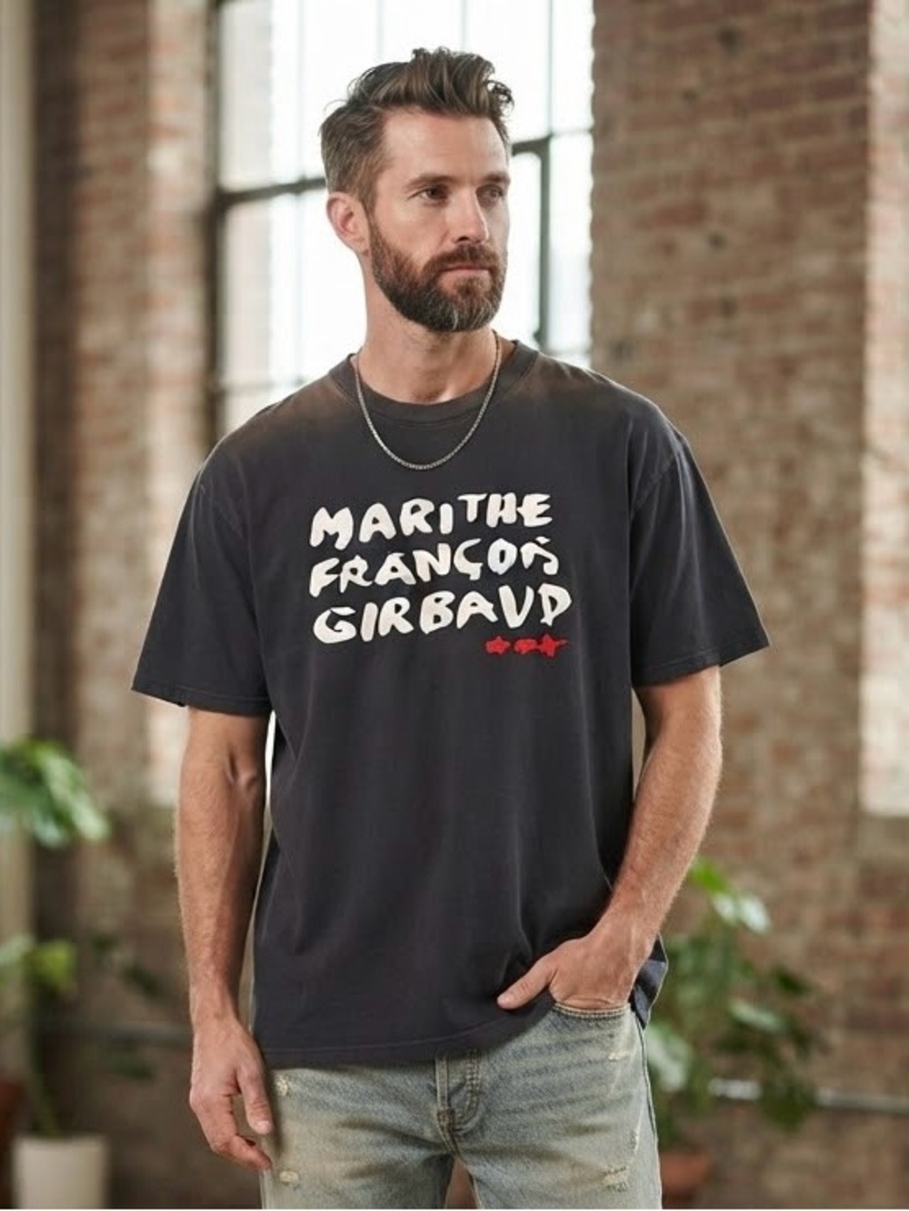 Vintage Marithé + François Girbaud Graphic Logo Tee Extra Large XL